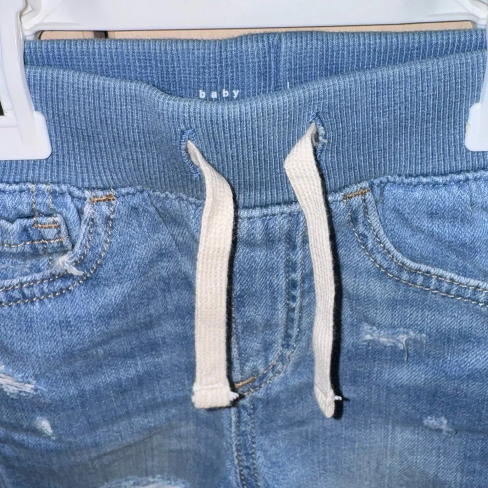 Gap Boys Distressed Pull-On Denim Shorts Size 2T